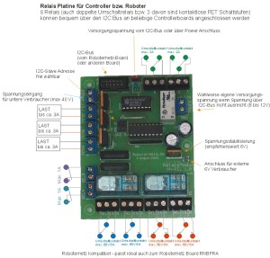 I2C Relais-Board