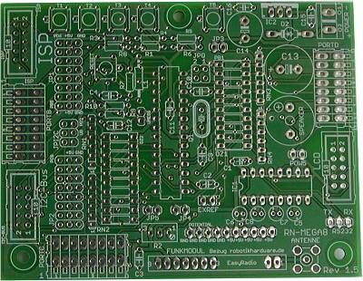 AVR Controllerboard RN-Mega8Plus Platine