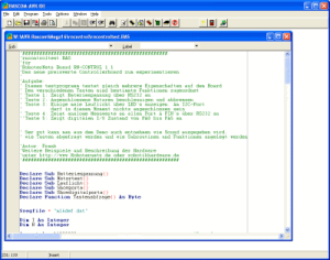 Bascom Compiler Screenshot