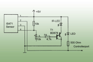 IS471F Infrarot Distanzsensor