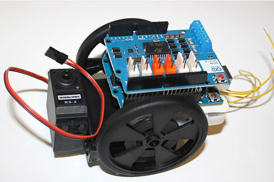 Arduino Roboter selbst gebaut - Mikrocontroller-Elektronik ...