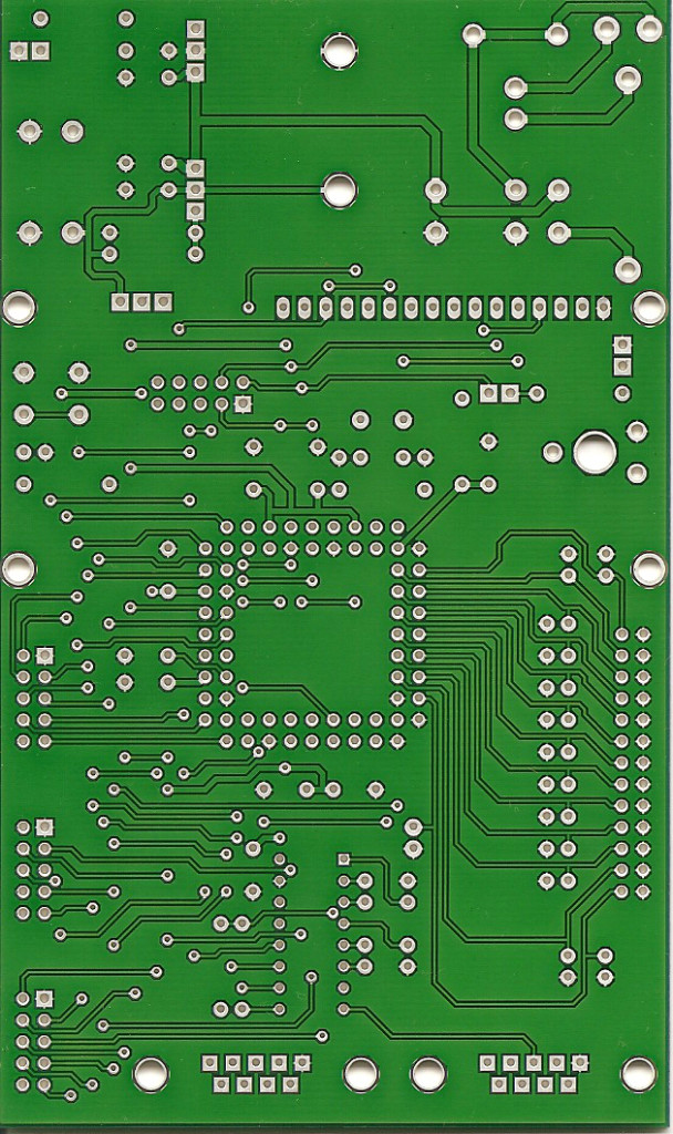 Platine für Mikrocontroller Zilog Z8 Encore Schaltung