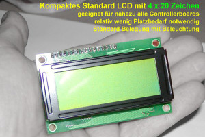 LCD an Mikrocontroller anschliessen