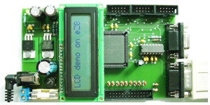 Mikrocontroller Zilog Z8 Encore Schaltung