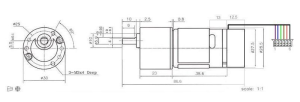 EMG30 der Getriebemotor mit eingebautem Drehgeber