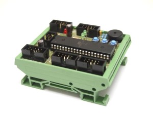 Atmel ATmega1284P Board für die Hutschiene