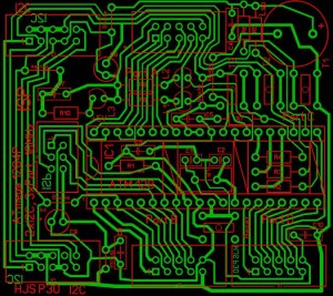 Atmel ATmega1284P Board für die Hutschiene