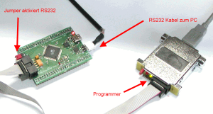 USB-Programmer am ATMega2560 Modul