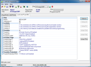Atmel AVR Fusebits programmieren