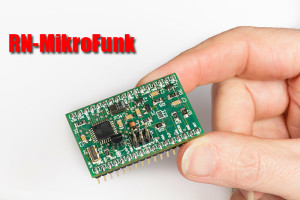RN-MikroFunk – Mini AVR Microcontroller Modul mit Funkmodul