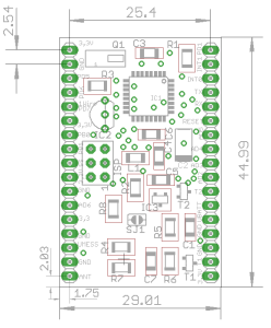 RN-MikroFunk – Mini AVR Microcontroller Modul mit Funkmodul