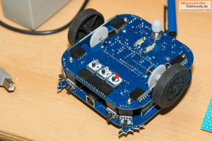 Roboter Nibo Burger untere Ansicht