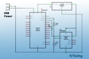 wifi-Pretzel-Board-Verschaltung