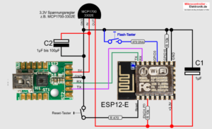 ESP12E-Beschaltung-Empfehlung