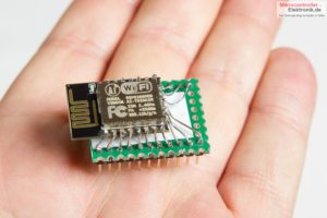 ESP12E-Modul-Eigenbau-Adapter