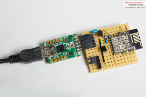 ESP12E-Modul-Lochraster-Temperatursensor-programmieren