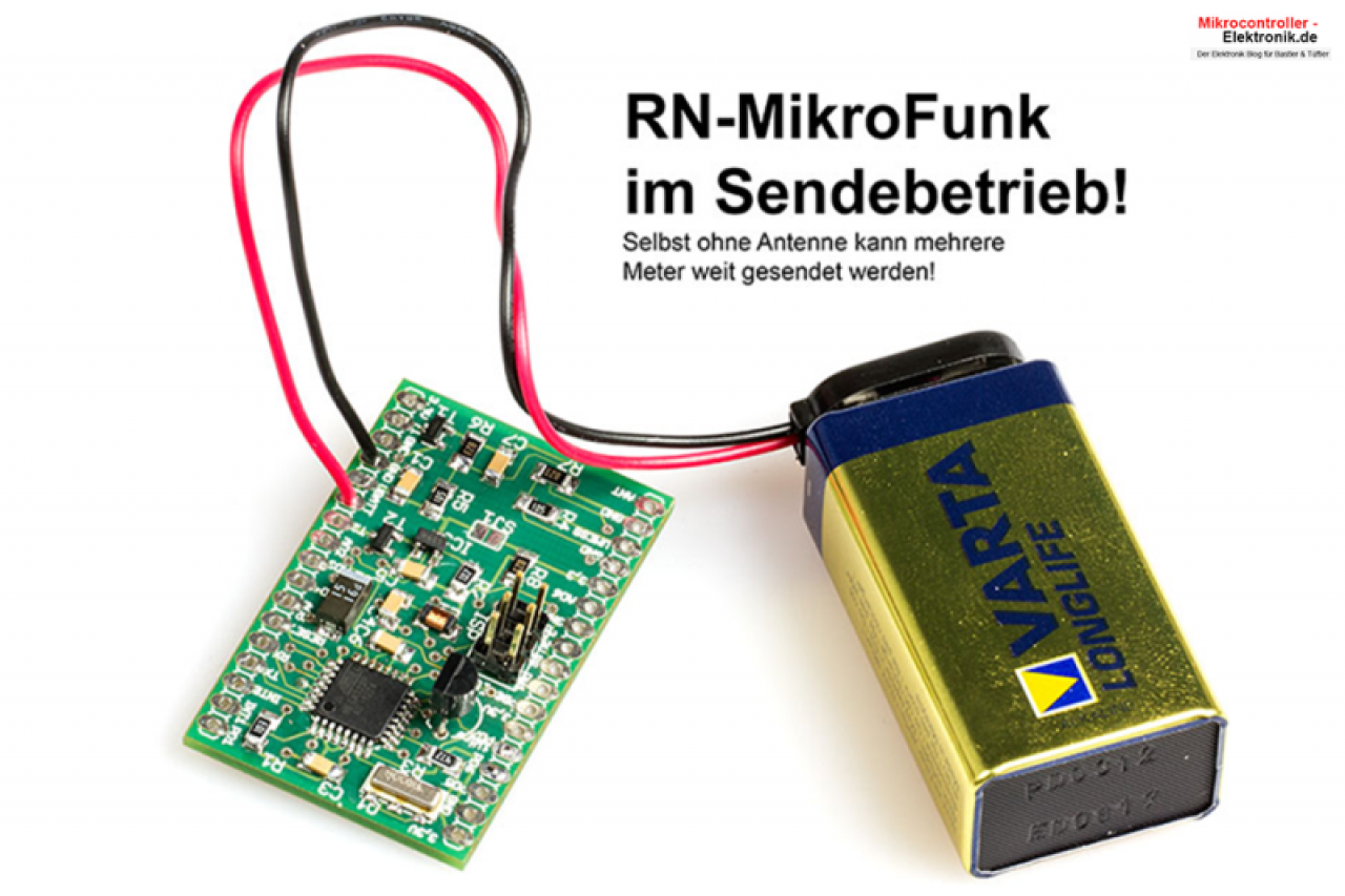 RN-MikroFunk und Funkmodul RFM12b