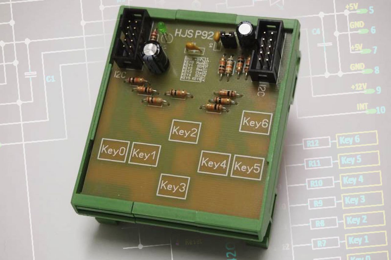 qtouch-Schaltung-chip-AT42QT1070-Modul-Titel